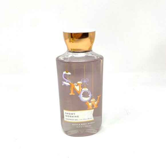Bath & Body Works Snowy Morning Shower Gel & Body Lotion Shea Butter Set - Picture 2 of 7